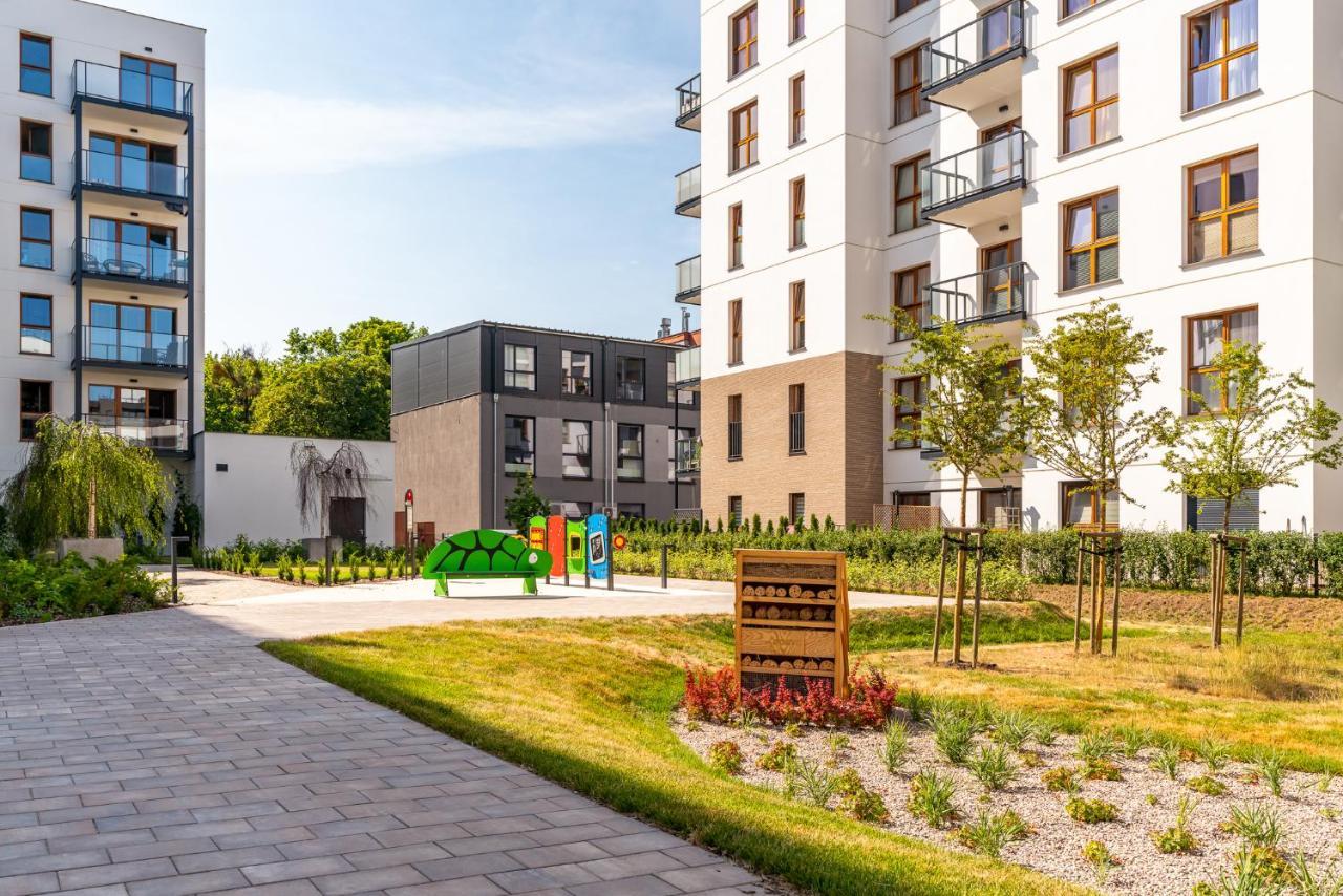 Apartamenty W Gdansku - Zajezdnia Wrzeszcz, Grudziadzka 4B מראה חיצוני תמונה