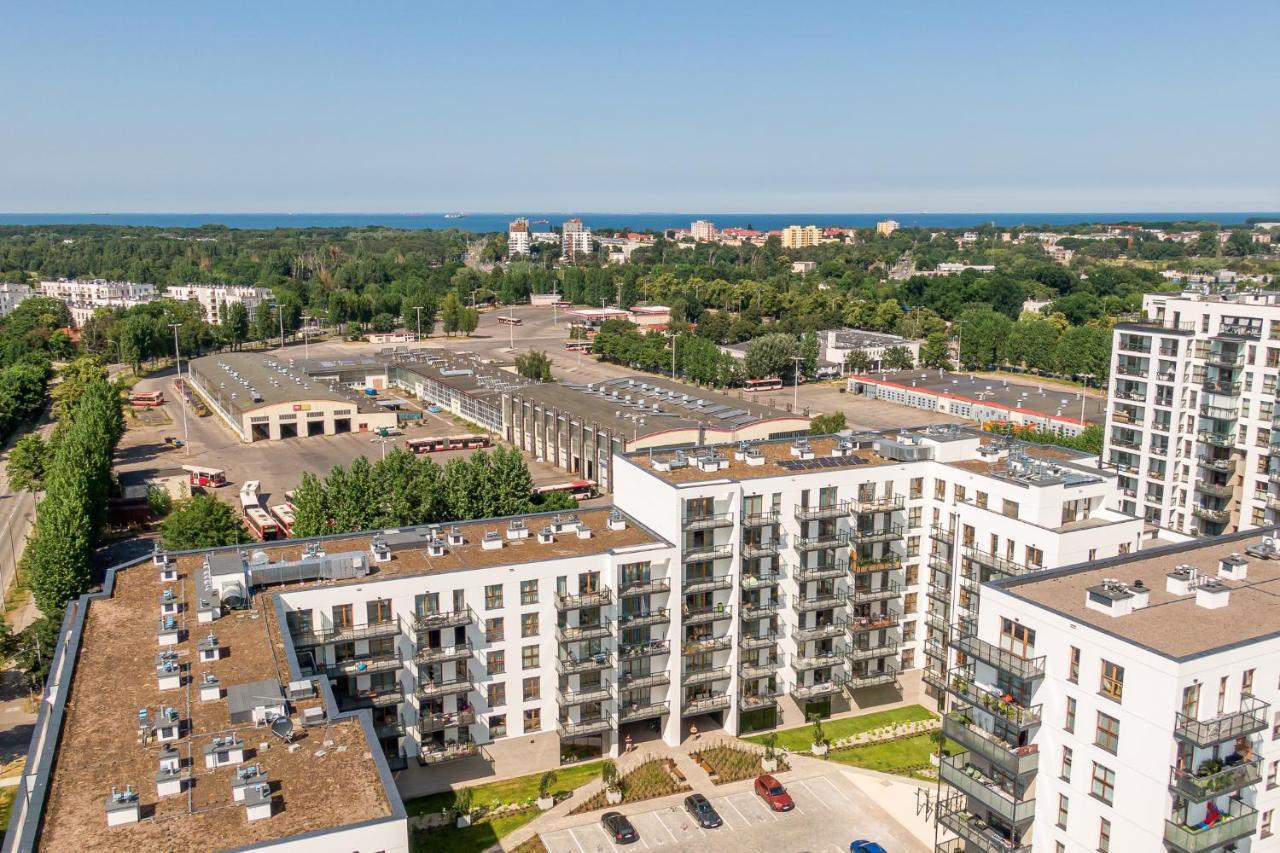 Apartamenty W Gdansku - Zajezdnia Wrzeszcz, Grudziadzka 4B מראה חיצוני תמונה
